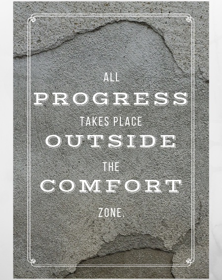progress comfort zone